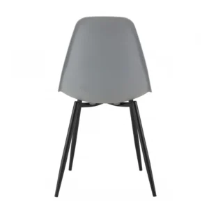 mobiliario-contract-silla cluny metal negro polipropileno gris 4 4